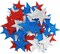 50 PCS Self-Adhesive Small Stars for Greeting Cards, Glitter Star Foam Stickers for Party Decoration, Star Shape Glitter Foam Sticker for Kid's Arts Craft Supplies